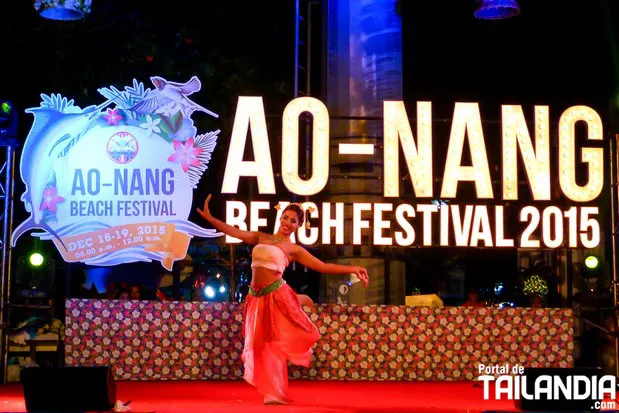 Festival playa de Ao Nang