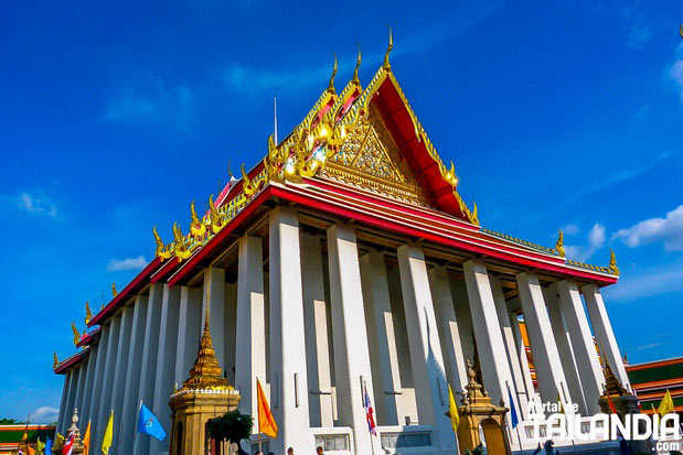 Paseando por Wat Pho de Bangkok