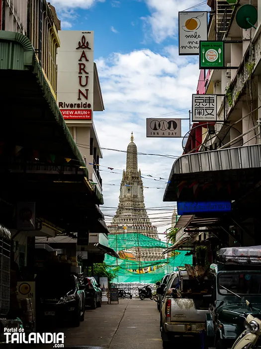 Wat Arun en Bangkok