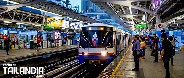 Utilizar Skytrain en Bangkok