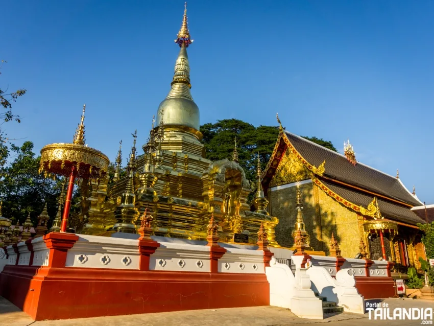 Templo Wat Chai Mongkhon en Chiang Mai