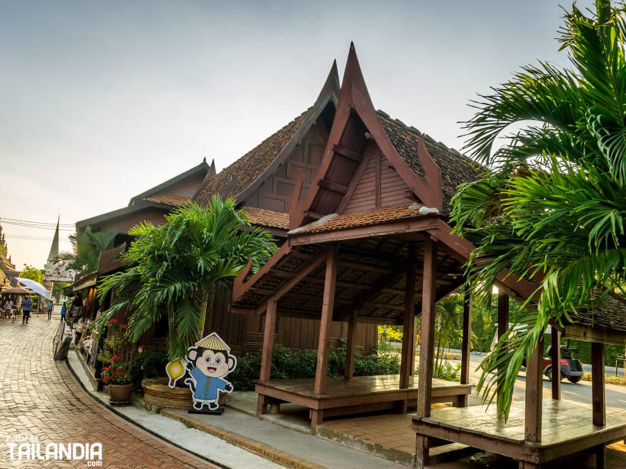 The Old Market Town un viaje al pasado en Muang Boran