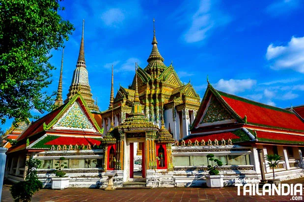 Alrededores del templo en Bangkok