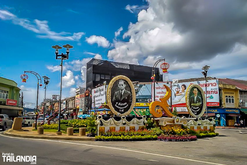 Casco antiguo en Phuket Town