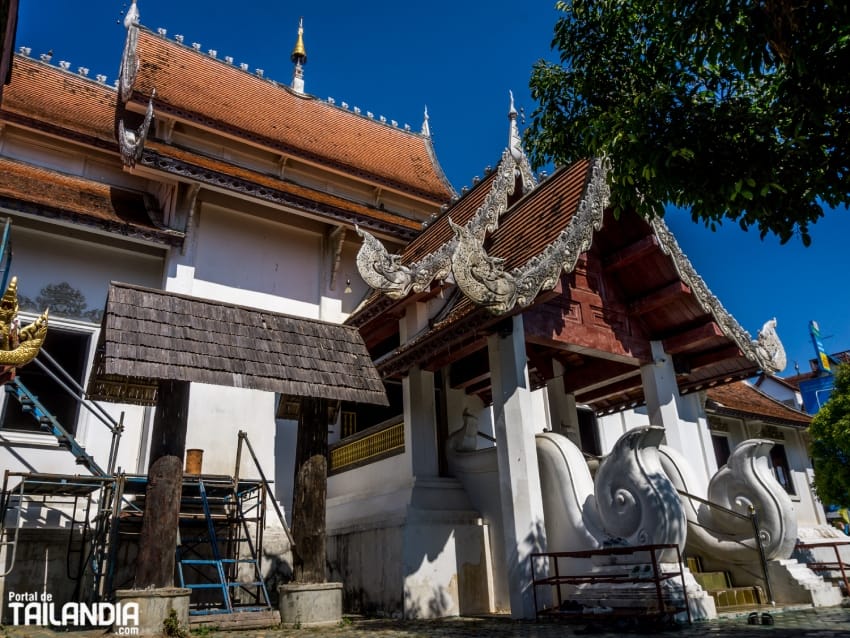 Conociendo el Wat Jet Lin de Chiang Mai