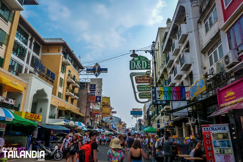 Descubriendo la calle de Khao San Road en Bangkok