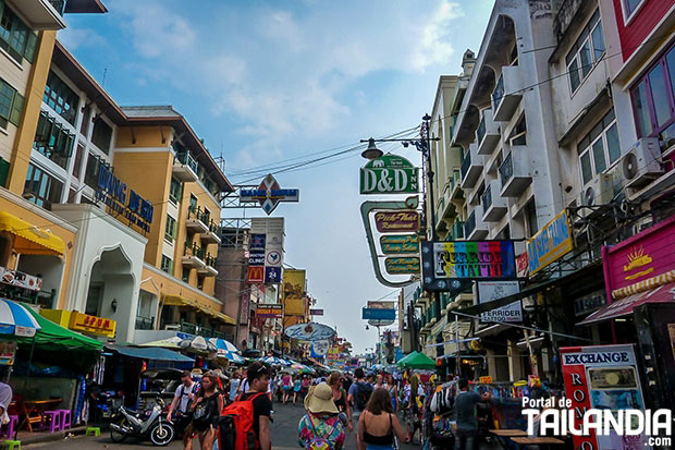 Descubriendo la calle de Khao san Road