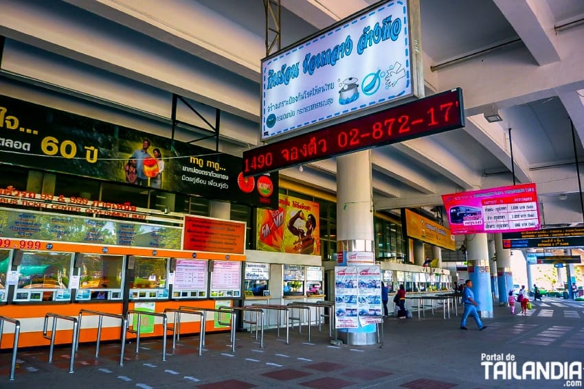 Estación autobús de Bangkok Mo Chit