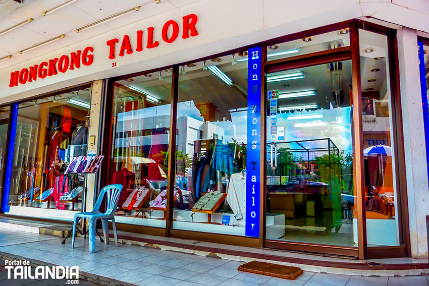 Hong Kong Tailor sastre de Chiang Mai