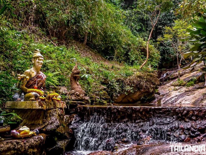 Meditando en Wat Phalad de Chiang Mai