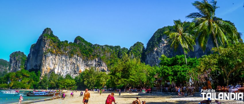 Playa Railay beach en Krabi