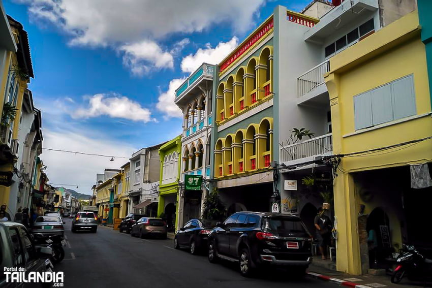 Recorriendo las calles de Phuket Town