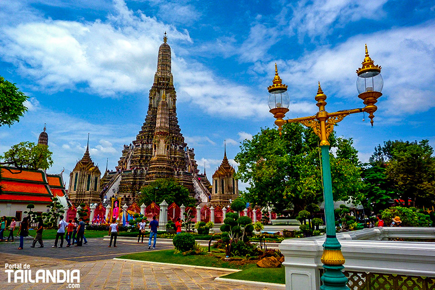 Templo Wat Arun de Bangkok