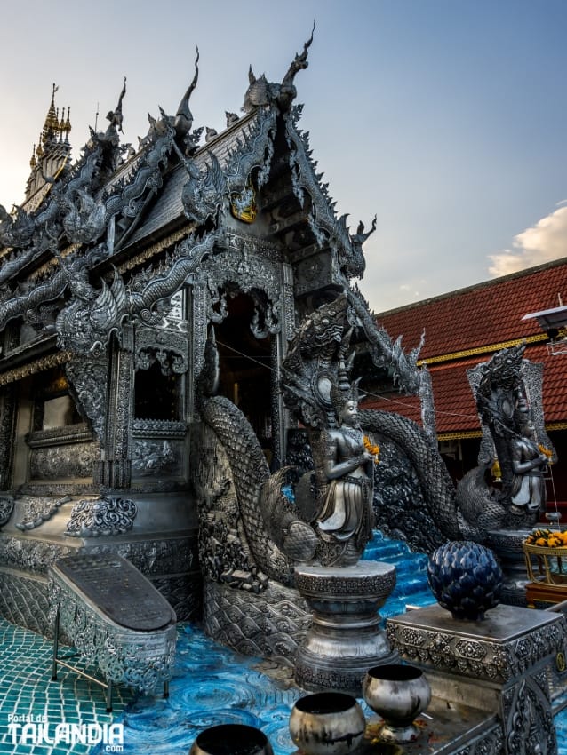 Wat Siri Suphan en Chiang Mai norte de Tailandia
