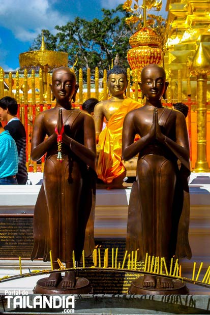 Budas en el Doi Suthep