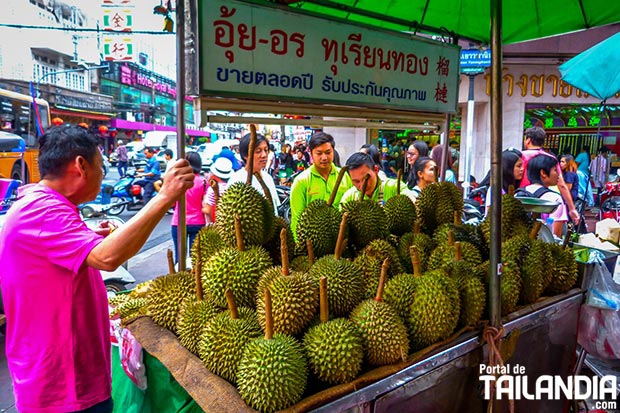 Durian en Tailandia