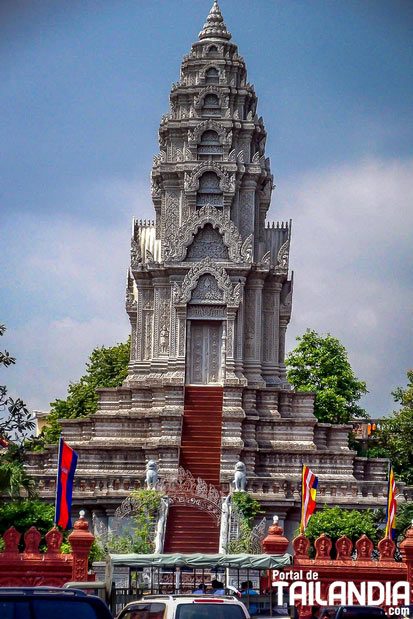 Pagoda en capital de Camboya