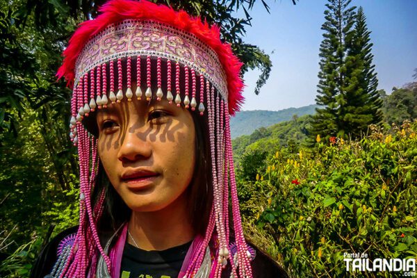 Poblado tribal de Doi Pui en Chiang Mai
