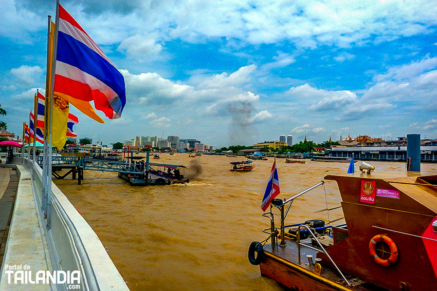 Río Chao Phraya de Bangkok