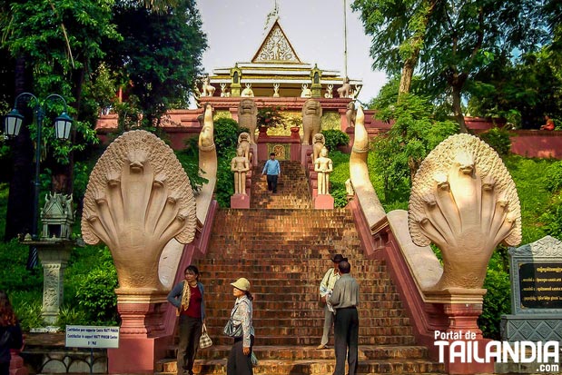Templo Phnom de Camboya