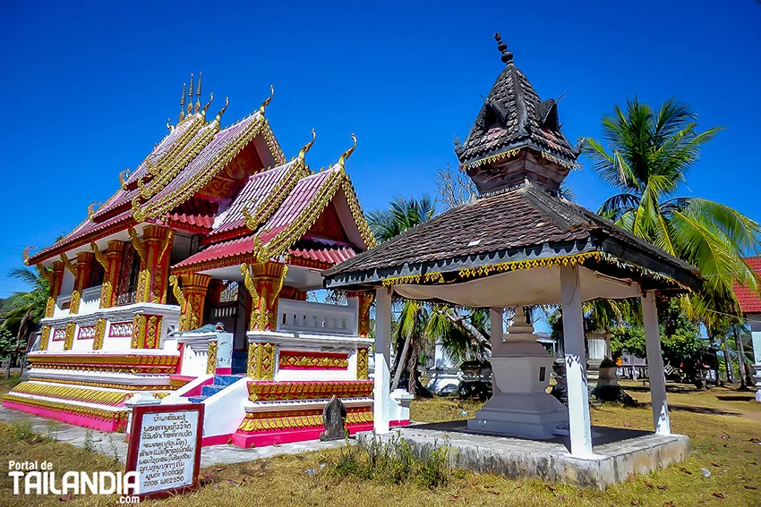 Templo en Don Khong
