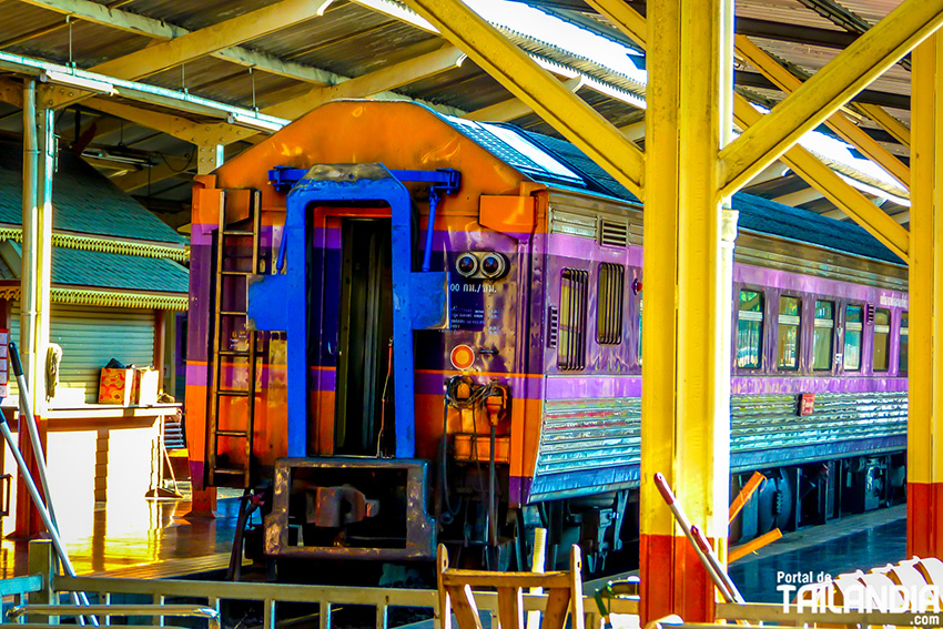 Trenes en Chiang Mai