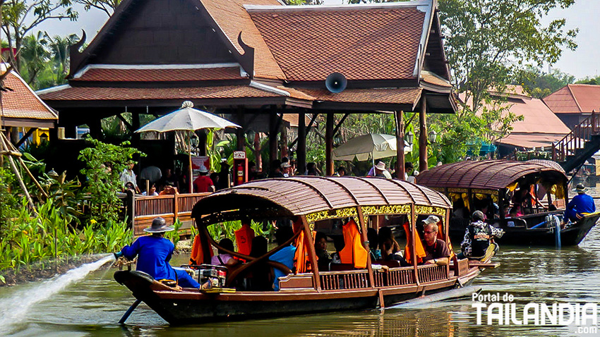 Mercado flotante de Ayutthaya
