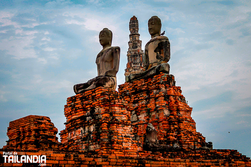 Visitando las ruinas de Ayutthaya