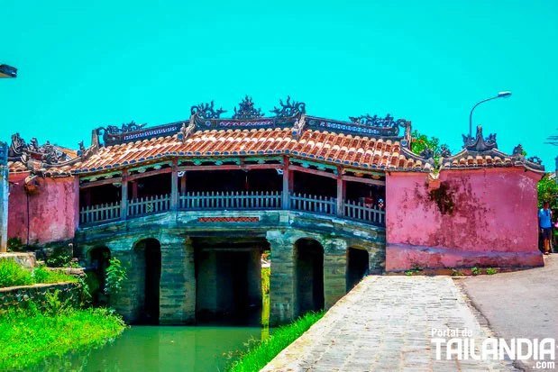 Exterior puente japonés Hoi An