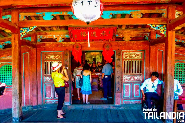 Templo puente japonés Hoi An