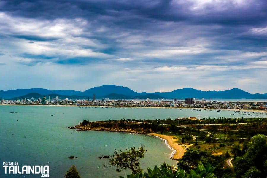 Bahía de Da Nang en Vietnam