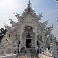 Templo blanco Chiang Rai