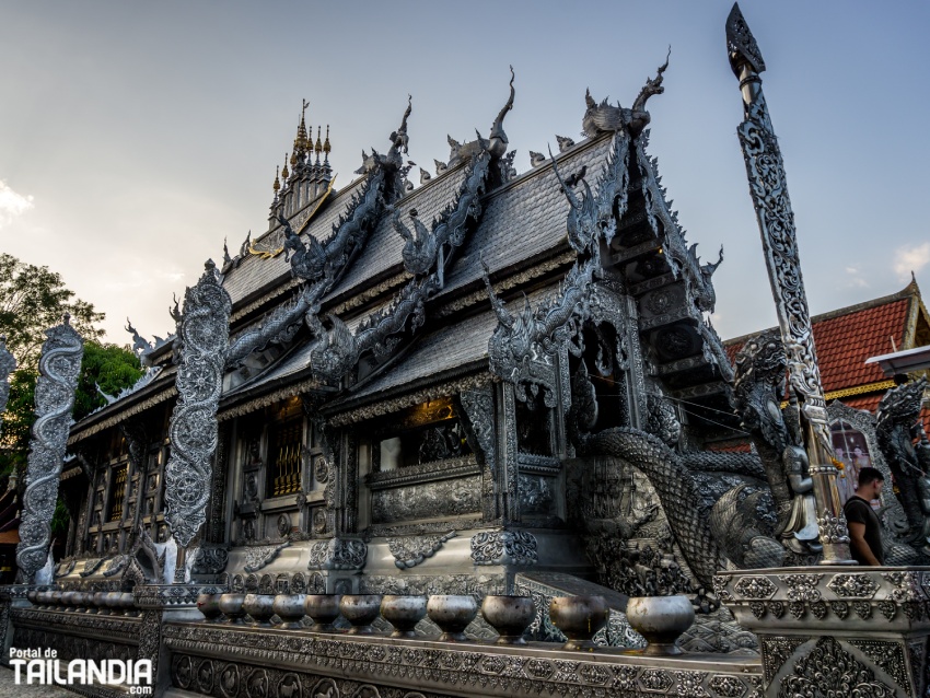 Templo plateado en Chiang Mai