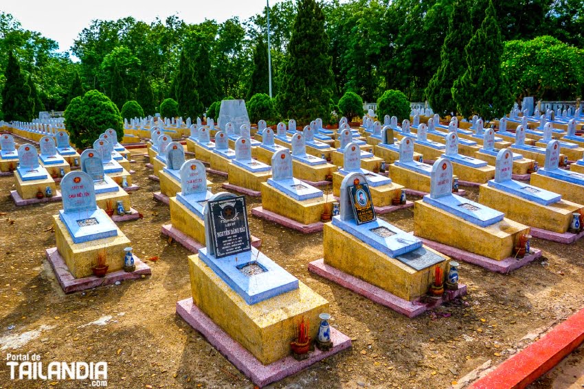 Cementerio zona desmilitarizada de Vietnam