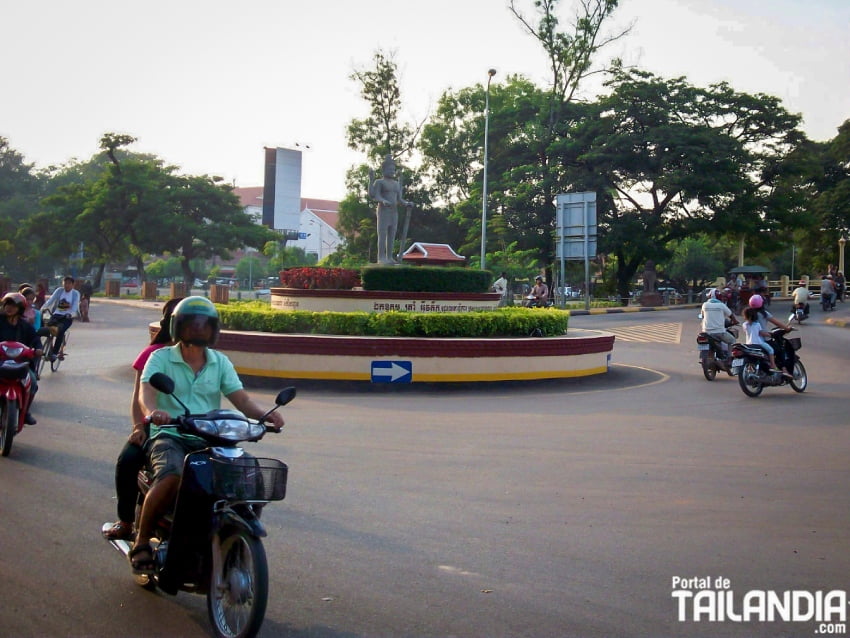 Explorando las calles de Siem Reap