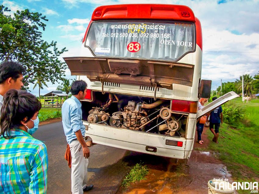 Ir de Phnom Penh a Siem Reap en autobús
