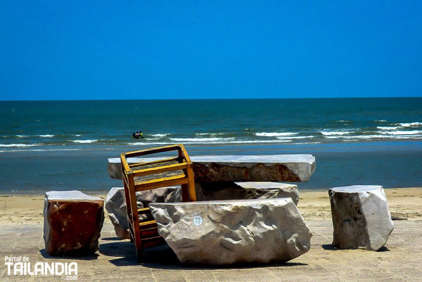 Mar del golfo de Tailandia