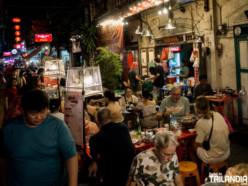 Mercado nocturno de Yaowarat