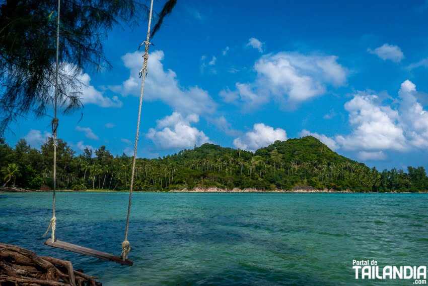 Tranquilidad en playa de Tailandia