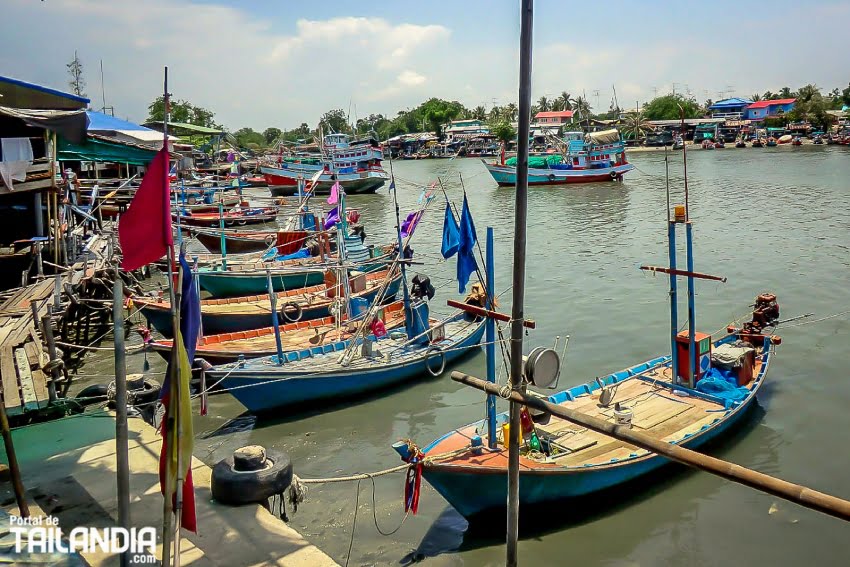 Villa de pescadores en Tailandia