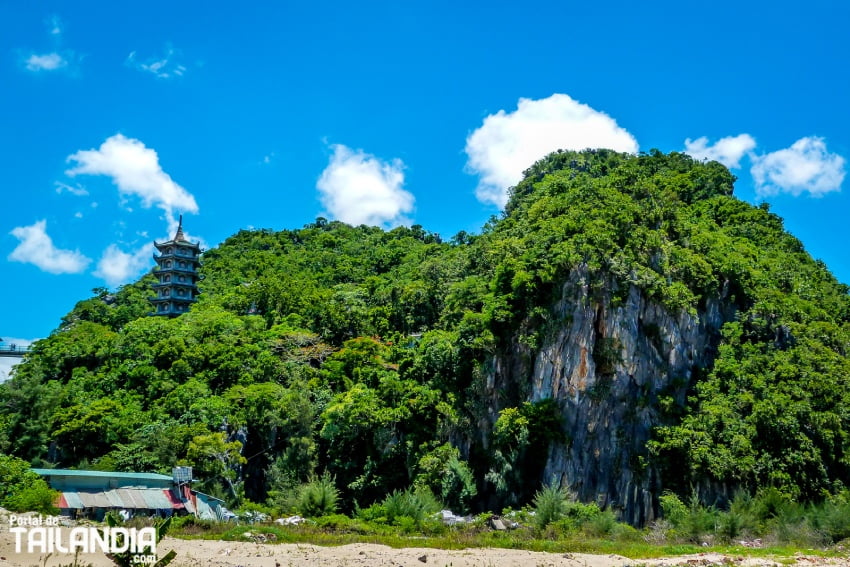 Montañas de mármol en Vietnam