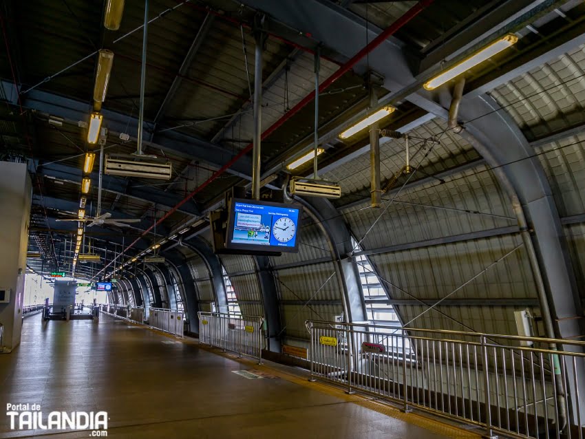 Airport Rail link Aeropuerto de Bangkok