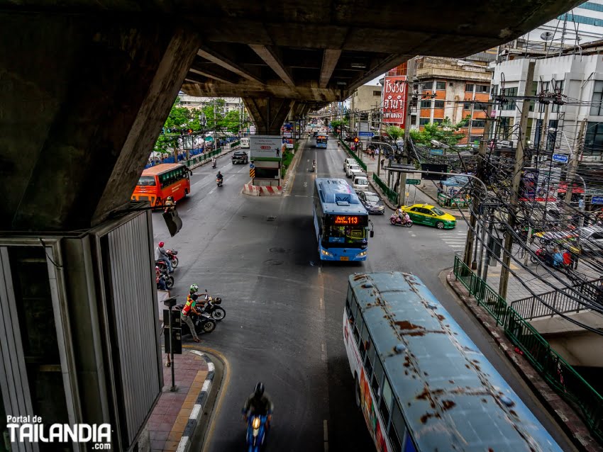 Como ir del Aeropuerto de Bangkok al centro en bus