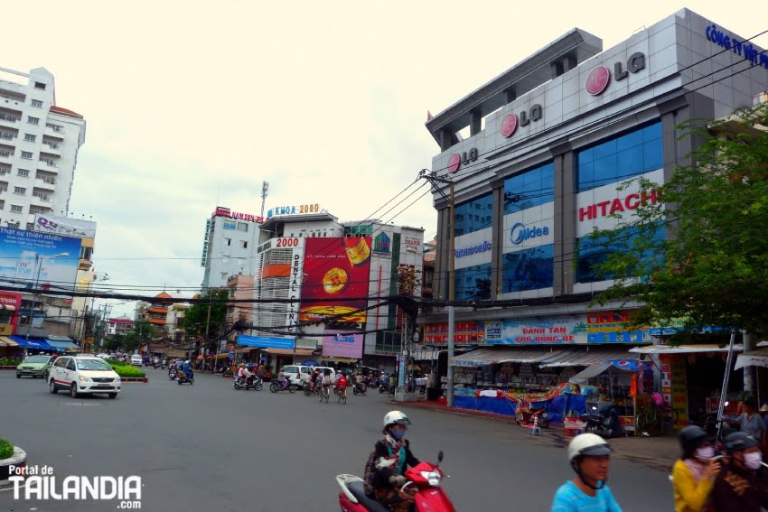 Comprando en Ho Chi Minh