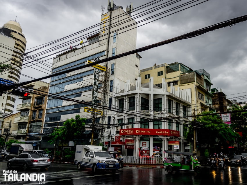 Época de lluvia en Bangkok