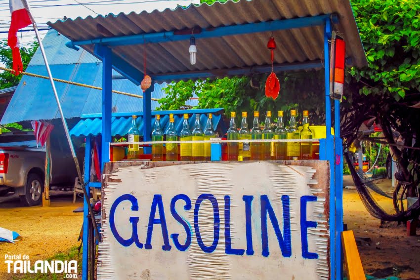 Gasolina en Koh Phangan