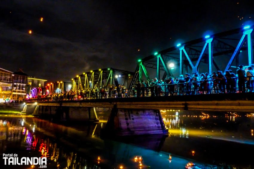 Loi Krathong en Chiang Mai