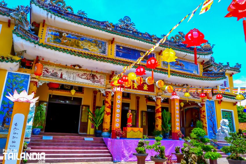 Templo Phap Bao en Vietnam