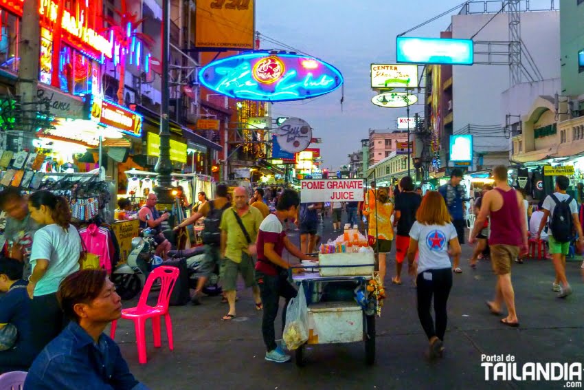 lugares de noche en Khao San Road