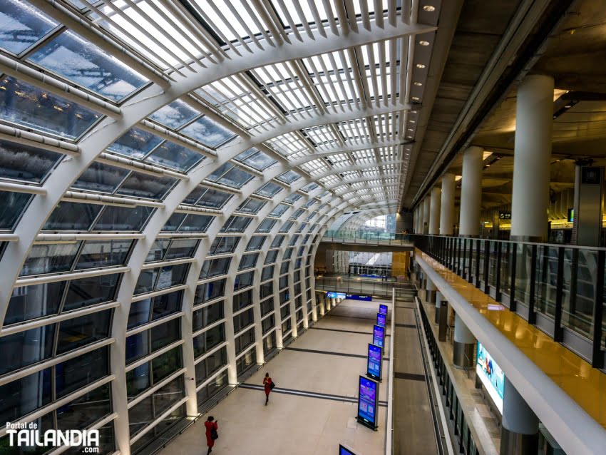 Aeropuerto internacional de Hong Kong de visita